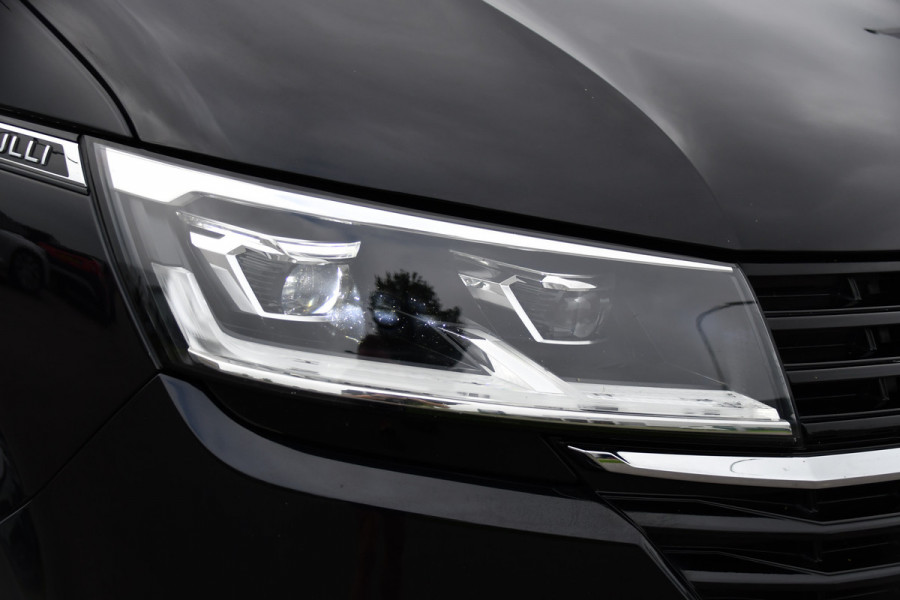 Volkswagen Transporter 2.0 TDI L2H1 28 Bulli Black Edition Virtual, Adaptieve Cruise, Camera, Carlay, LED, Stoelverwarming, Leder, 150pk, Automaat, Uniek!