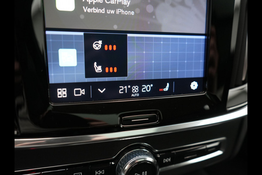 Volvo V90 T6 AWD Plus Bright LONG RANGE PHEV 350pk Dealer O.H. | Trekhaak Af Fabriek | Panodak | Adaptive Cruise | Camera | Harman / Kardon | Lederen Sportstoelen Memory & Verwarmd | Keyless | Blis | Stuur Verwarmd | Apple Carplay | Google Assistent | Plug In Hybrid |