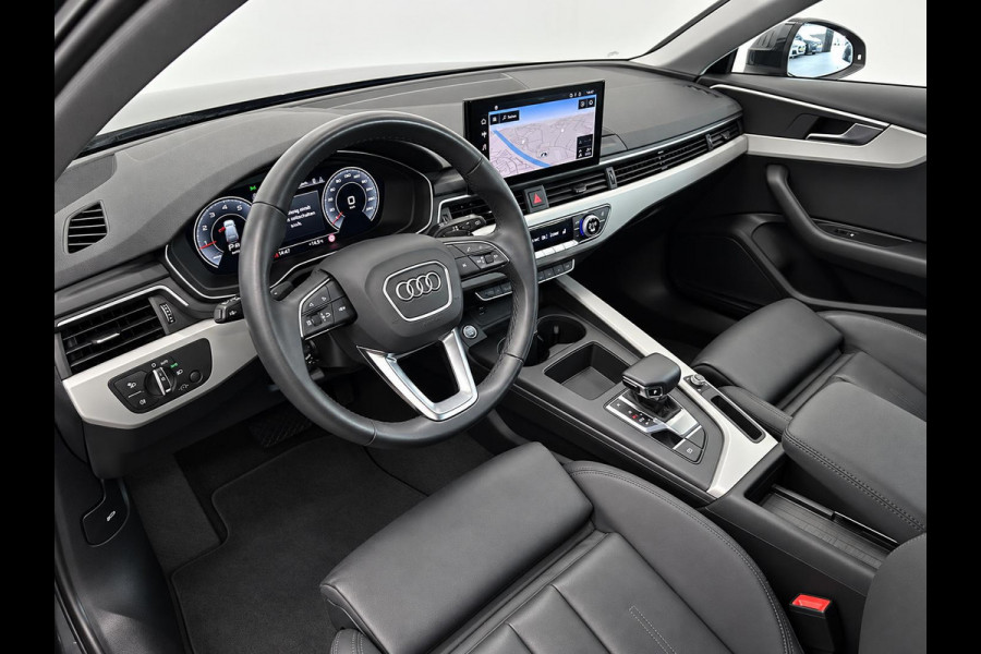 Audi A4 Avant 40 TFSI 204pk Pro Line Navigatie Apple CarPlay Android Auto Parkeerhulp  Adaptive Cruise Control Stoelverwamring Full led Leder Elektrisch bedienbare achterklep Climate Control Lichtmetalen velgen