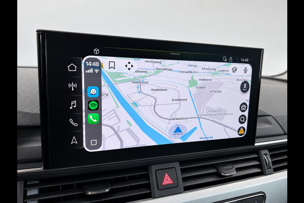 Audi A4 Avant 40 TFSI 204pk Pro Line Navigatie Apple CarPlay Android Auto Parkeerhulp  Adaptive Cruise Control Stoelverwamring Full led Leder Elektrisch bedienbare achterklep Climate Control Lichtmetalen velgen