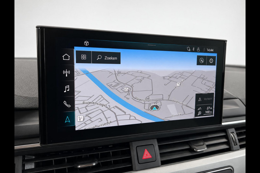 Audi A4 Avant 40 TFSI 204pk Pro Line Navigatie Apple CarPlay Android Auto Parkeerhulp  Adaptive Cruise Control Stoelverwamring Full led Leder Elektrisch bedienbare achterklep Climate Control Lichtmetalen velgen