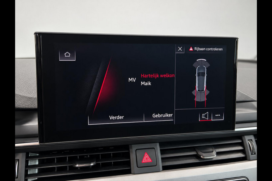 Audi A4 Avant 40 TFSI 204pk Pro Line Navigatie Apple CarPlay Android Auto Parkeerhulp  Adaptive Cruise Control Stoelverwamring Full led Leder Elektrisch bedienbare achterklep Climate Control Lichtmetalen velgen