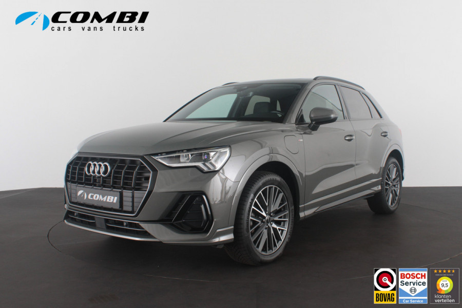 Audi Q3 45 TFSI e S line Edition > SOH 98,6%/Pano/Memory/360 camera/Chronos Gray Metallic