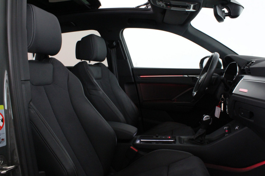 Audi Q3 45 TFSI e S line Edition > SOH 98,6%/Pano/Memory/360 camera/Chronos Gray Metallic