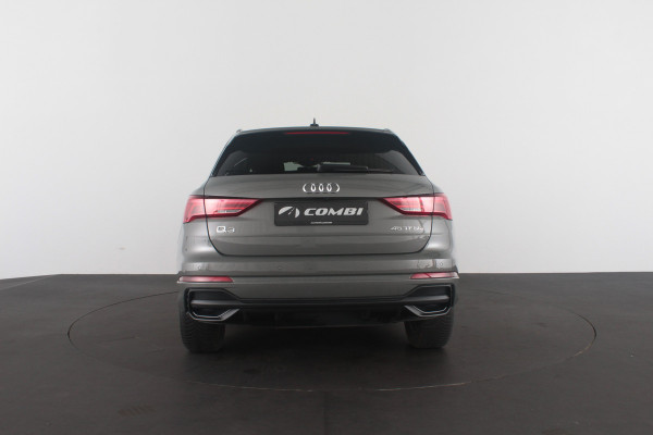 Audi Q3 45 TFSI e S line Edition > SOH 98,6%/Pano/Memory/360 camera/Chronos Gray Metallic