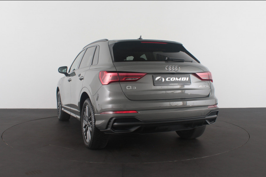 Audi Q3 45 TFSI e S line Edition > SOH 98,6%/Pano/Memory/360 camera/Chronos Gray Metallic