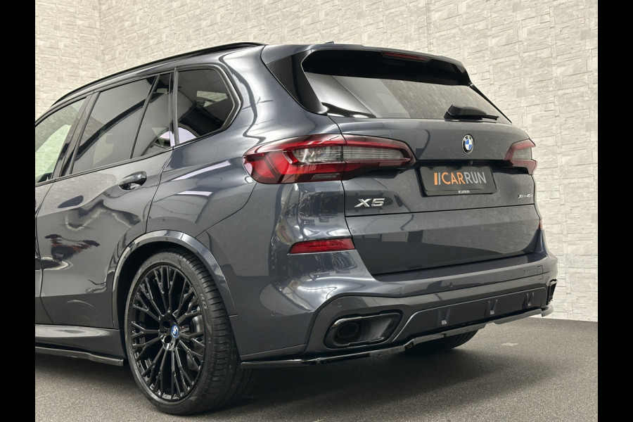 BMW X5 45e M-Performance Seats | 360 View | Panorama | ACC | Kristal pook | Head-Up | Laser-LED | Memory | Harman-Kardon | Keyless-Go | Trekhaak | Drive Assist Pro. | Leder | 4-Zone Clima | Standkachel | Rijklaarprijs & Bovag garantie | Carplay | Draadloos Laden | DAB | Sfeerverlichting |