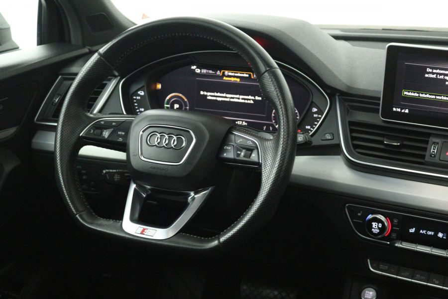Audi Q5 55 TFSI e quattro Competition (PANORAMADAK, 360 VIEW, STOELVERWARMING, BLACK PAKKET, LED, ADAPTIVE CRUISE, ELEKT. STOELEN)