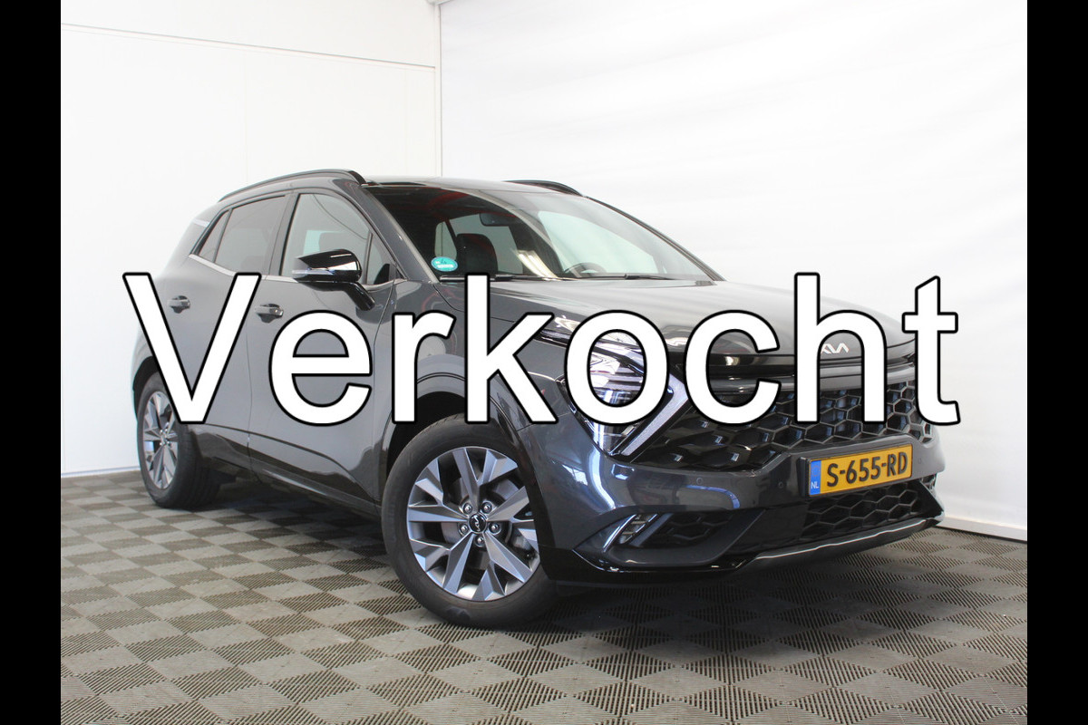 Kia Sportage 1.6 T-GDi Hybrid GT-Line CLIMATE | STOEL/STUURVERW | ELECSTOELVERST | CARPLAY | PANODAK | AFNBTRHAAK | LEDER | DAB | CAMERA | AD