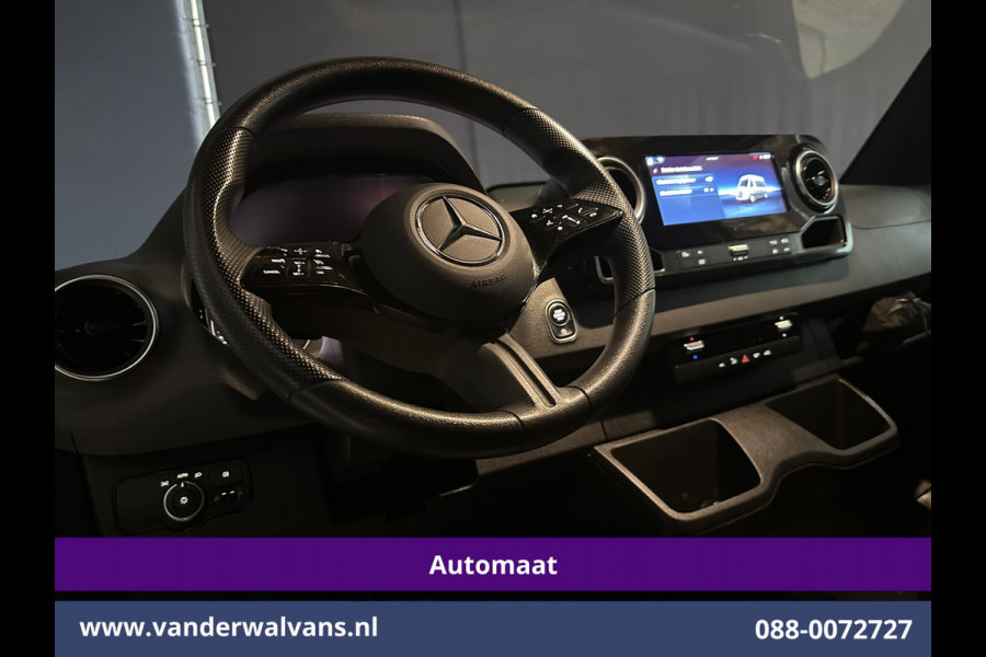 Mercedes-Benz Sprinter 315 CDI 150pk 9G-Tronic Automaat L3H2 Euro6 Airco | Camera | MBUX | Cruisecontrol 270 Graden Achterdeuren, Bijrijdersbank