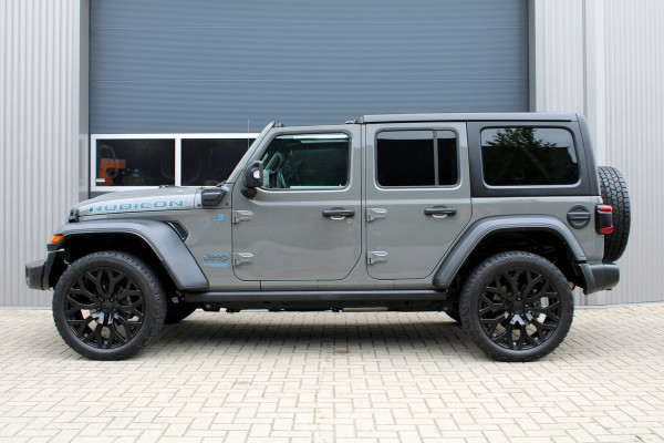 Jeep Wrangler Unlimited 4xe 380 Rubicon | Brute 22 INCH | Full Option | Leder | 360 Camera