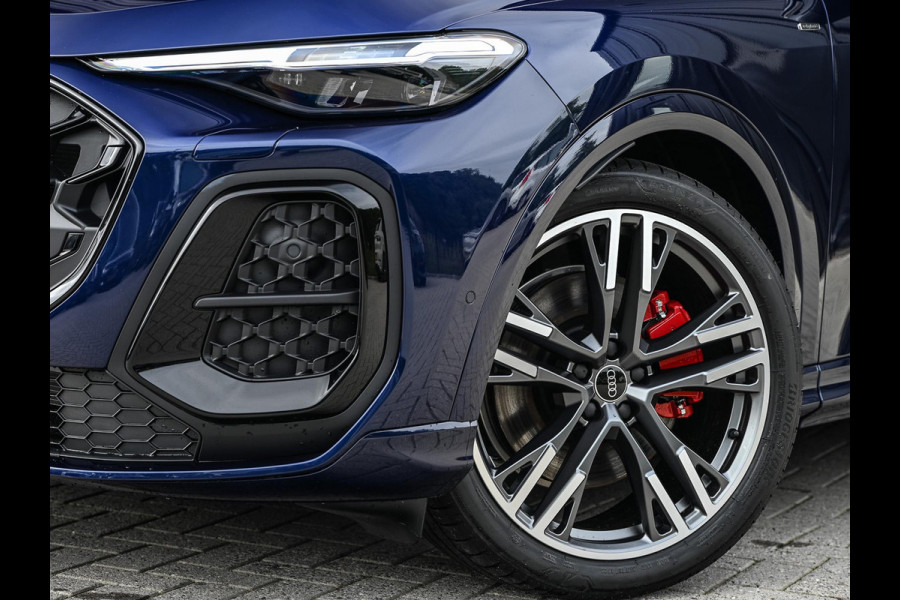 Audi Q5 E-Hybrid quattro 270KW S edition Competition | Panoramadak | 5 Jr Garantie | Luchtvering | B&O | 360 Camera | Adaptive Cruise | Memory Seat | Ambiance Interieur | Stoelverwarming V+A | Stuurverwarming | Trekhaak |