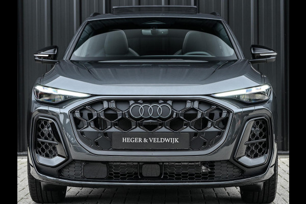 Audi Q5 E-Hybrid quattro 270KW S edition Competition | Panoramadak | 5 Jr Garantie | Luchtvering | B&O | 360 Camera | Adaptive Cruise | Memory Seat | Ambiance Interieur | Stoelverwarming V+A | Stuurverwarming | Trekhaak |