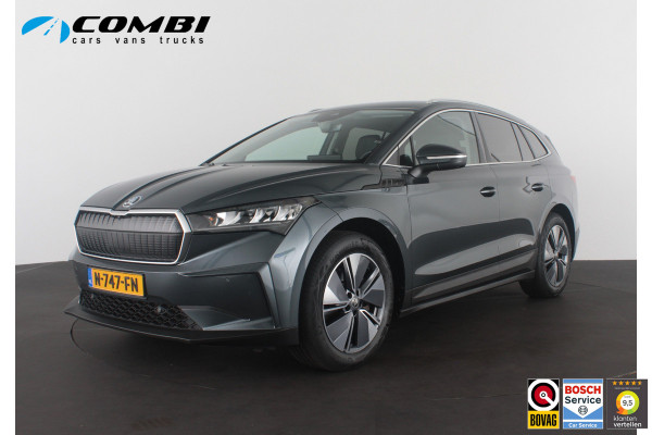 Škoda ENYAQ iV 80 > SOH 91%/Warmtepomp/Leer/360°/ACC/Quartz Grey