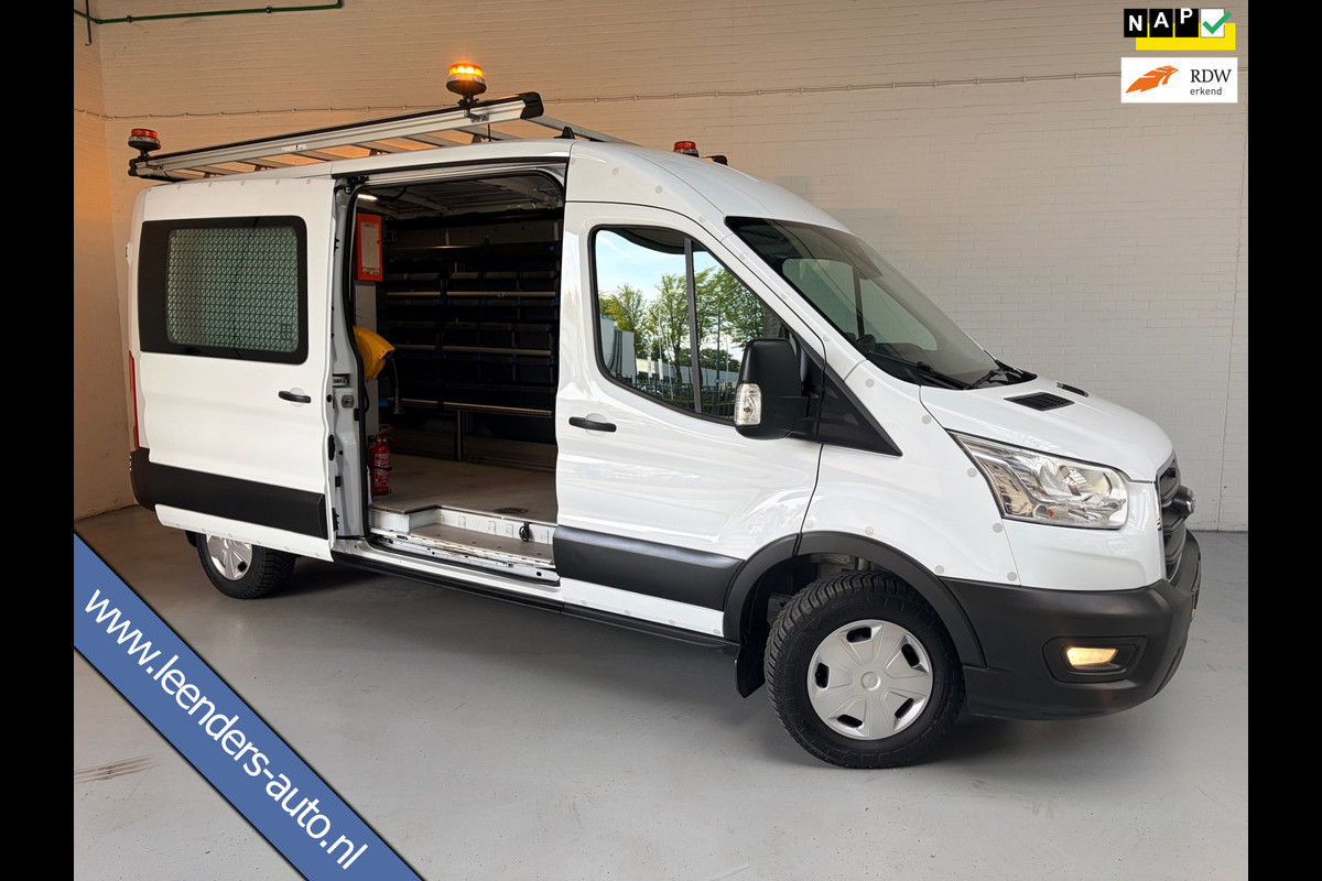 Ford Transit SERVICEWAGEN 2.0 TDCI 130PK euro6 L3H2 Trend MHEV RWD Sortimo Inrichting Victron v230 Imperiaal+Trap RIJKLAARPRIJS!
