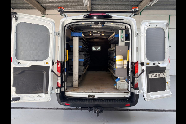 Ford Transit SERVICEWAGEN 2.0 TDCI 130PK euro6 L3H2 Trend MHEV RWD Sortimo Inrichting Victron v230 Imperiaal+Trap RIJKLAARPRIJS!