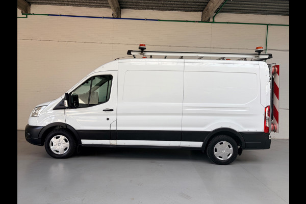 Ford Transit SERVICEWAGEN 2.0 TDCI 130PK euro6 L3H2 Trend MHEV RWD Sortimo Inrichting Victron v230 Imperiaal+Trap RIJKLAARPRIJS!