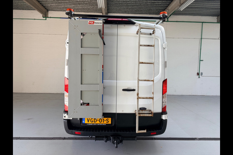 Ford Transit SERVICEWAGEN 2.0 TDCI 130PK euro6 L3H2 Trend MHEV RWD Sortimo Inrichting Victron v230 Imperiaal+Trap RIJKLAARPRIJS!
