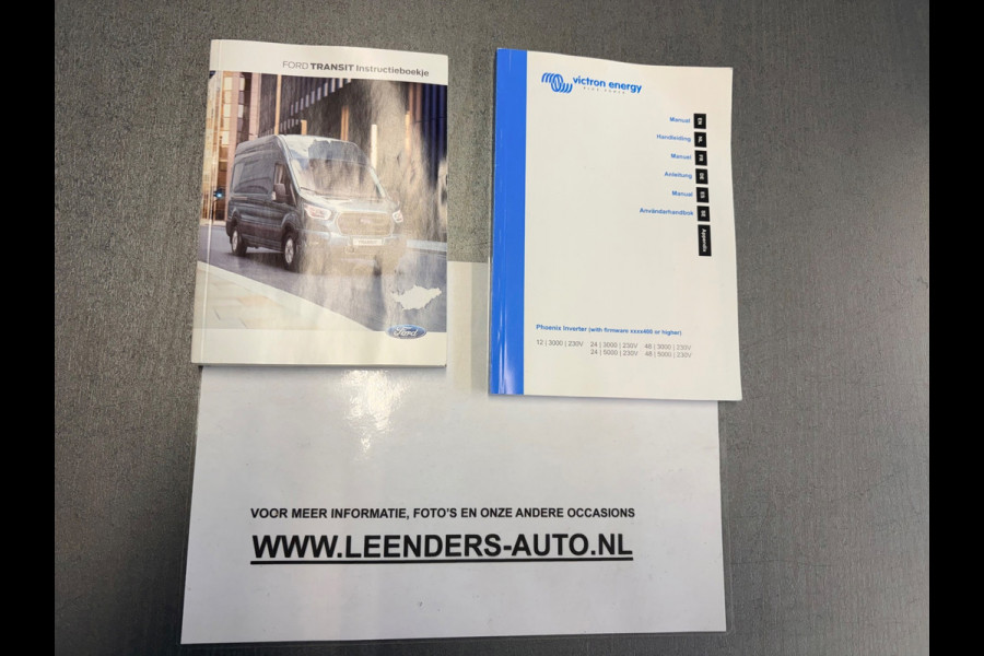 Ford Transit SERVICEWAGEN 2.0 TDCI 130PK euro6 L3H2 Trend MHEV RWD Sortimo Inrichting Victron v230 Imperiaal+Trap RIJKLAARPRIJS!