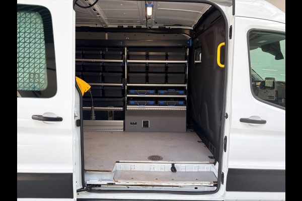 Ford Transit SERVICEWAGEN 2.0 TDCI 130PK euro6 L3H2 Trend MHEV RWD Sortimo Inrichting Victron v230 Imperiaal+Trap RIJKLAARPRIJS!