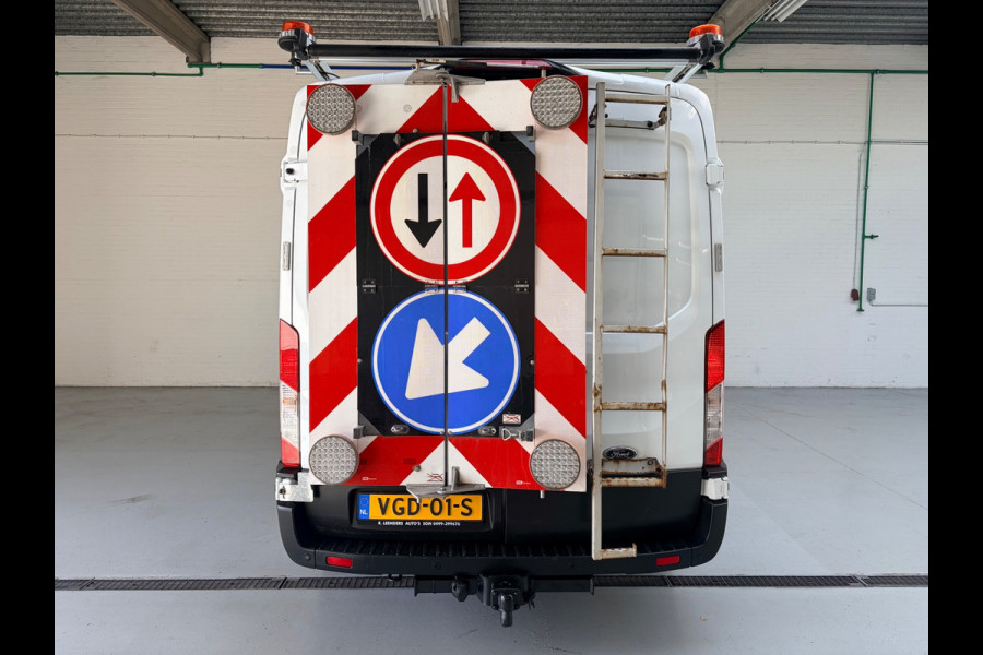 Ford Transit SERVICEWAGEN 2.0 TDCI 130PK euro6 L3H2 Trend MHEV RWD Sortimo Inrichting Victron v230 Imperiaal+Trap RIJKLAARPRIJS!