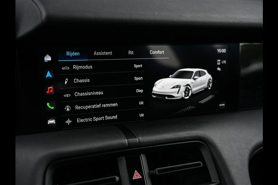Porsche Taycan Sport Turismo 79 kWh | NL-Auto | 18-Wegs Memory Seats | Luchtvering | Adaptive Cruise | BOSE | Camera | Stoelverwarming | Ambiance Verlichting |