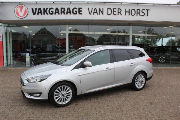 Ford FOCUS Wagon 1.0 125PK Titanium Uiterst nette wagen ! Trekhaak, Pdc, Navigatie, Cuise Controle,