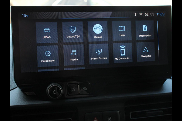 Peugeot Partner 1.5 BlueHDi 130PK L2 Automaat Navigatie Apple Carplay trekhaak Cruise Control Airco
