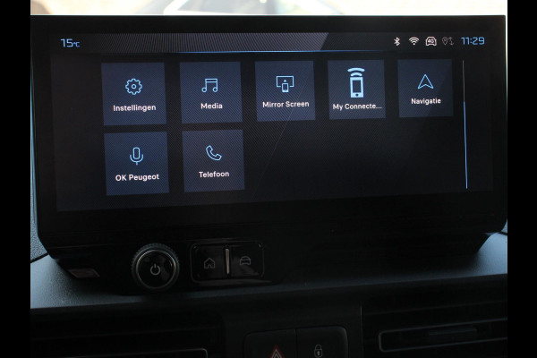 Peugeot Partner 1.5 BlueHDi 130PK L2 Automaat Navigatie Apple Carplay trekhaak Cruise Control Airco