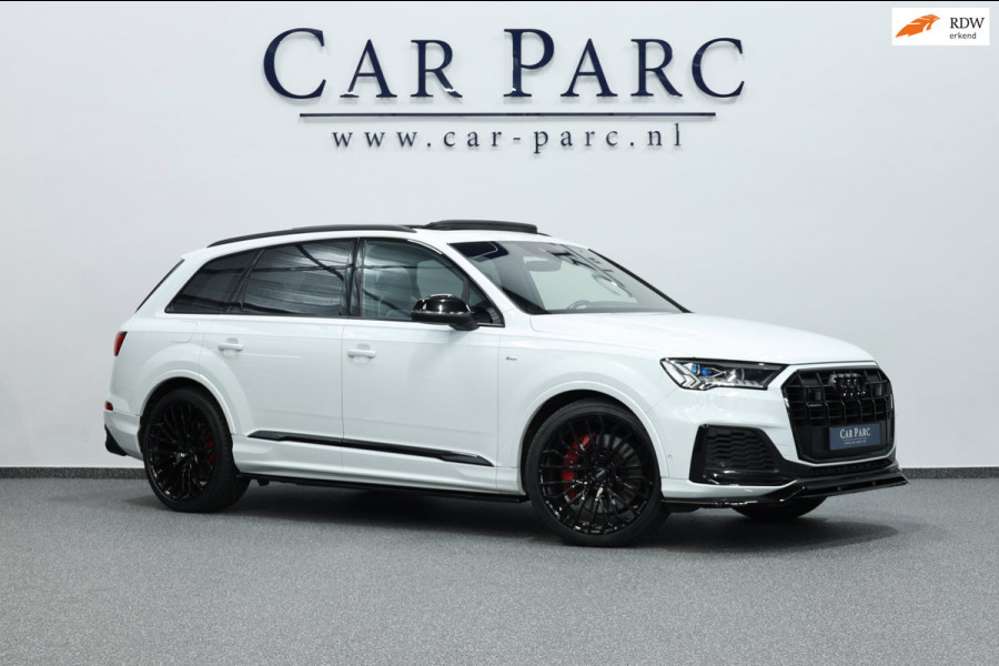 Audi Q7 60 TFSI e quattro Competition 456+PK 3x S-LINE/MAXTON/B&O/SFEER/PANO/LUCHT/RS ZETELS+S.VERWARMING/22"/ACC/12 MND GARANTIE
