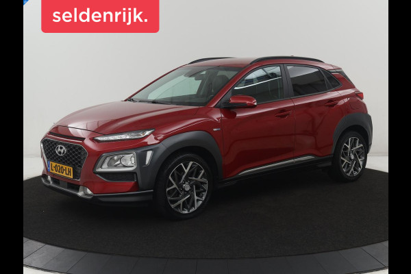 Hyundai Kona 1.6 GDI HEV Premium | Apple Carplay | LED | Stoelverwarming | KRELL Sound | Leder | Stuur/stoel verwarming | Camera | Park assist |