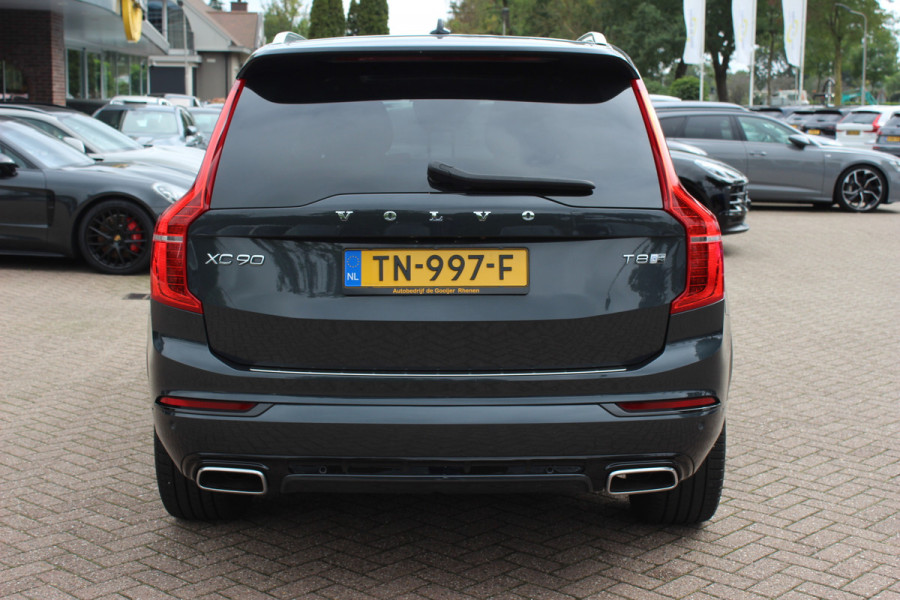 Volvo XC90 2.0 T8 Twin Engine AWD R-Design / Trekhaak / Panoramadak / 360Camera / Head-up / Luchtvering / Bowers & Wilkens / Ventilatie+Verwarming / 4zone airco / Dodehoek / DAB / ACC