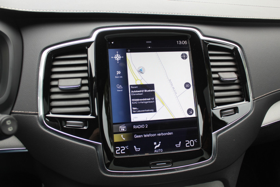 Volvo XC90 2.0 T8 Twin Engine AWD R-Design / Trekhaak / Panoramadak / 360Camera / Head-up / Luchtvering / Bowers & Wilkens / Ventilatie+Verwarming / 4zone airco / Dodehoek / DAB / ACC