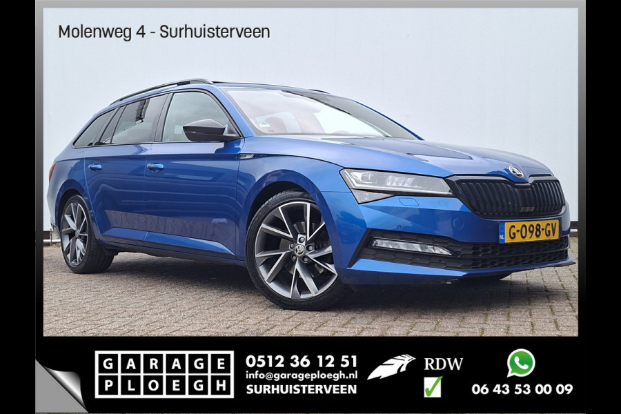 Škoda Superb Combi 1.5 TSI ACT Sportline Pano Trekhaak Canton Memory Alcantara Adap.Cruise VOL!