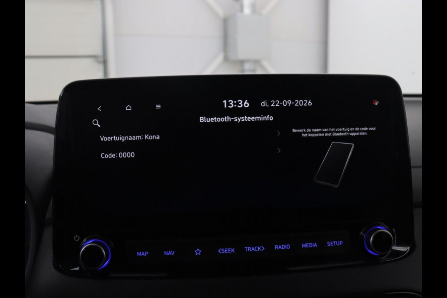 Hyundai Kona 1.6 GDI HEV Premium | Apple Carplay | LED | Stoelverwarming | KRELL Sound | Leder | Stuur/stoel verwarming | Camera | Park assist |