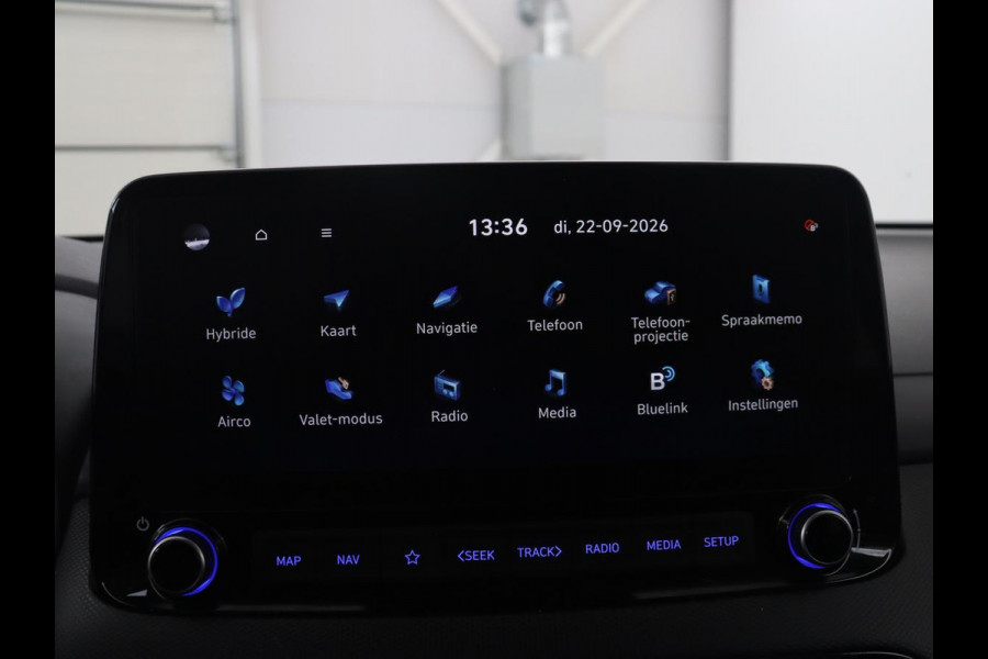 Hyundai Kona 1.6 GDI HEV Premium | Apple Carplay | LED | Stoelverwarming | KRELL Sound | Leder | Stuur/stoel verwarming | Camera | Park assist |