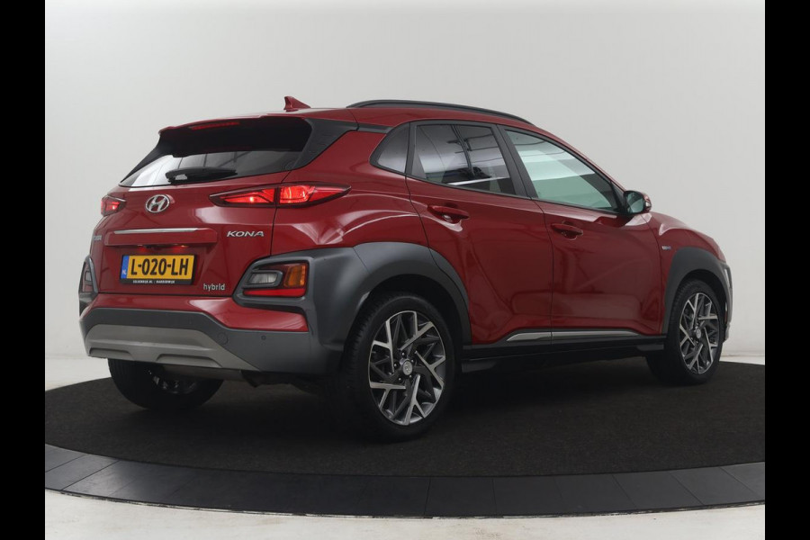 Hyundai Kona 1.6 GDI HEV Premium | Apple Carplay | LED | Stoelverwarming | KRELL Sound | Leder | Stuur/stoel verwarming | Camera | Park assist |