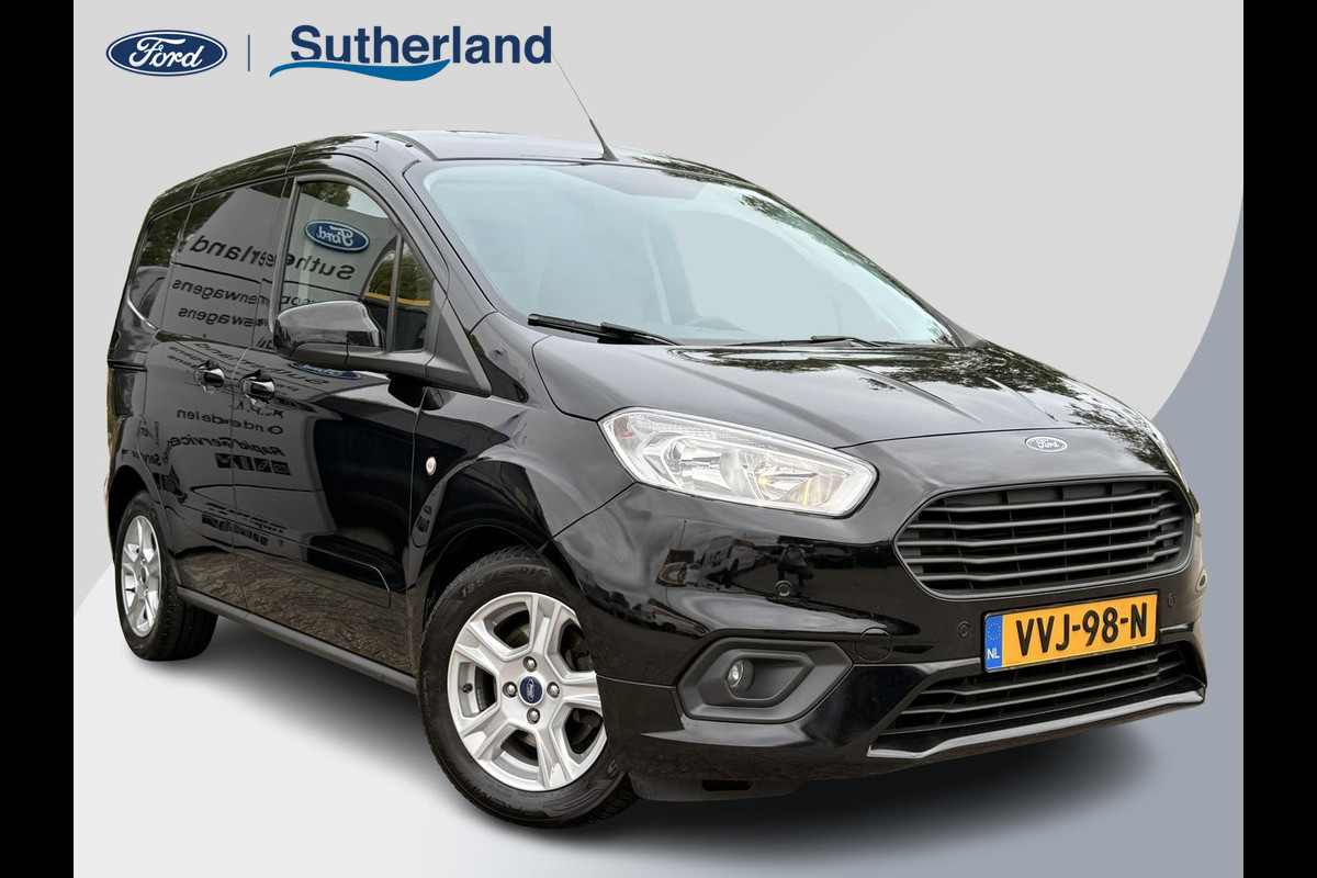 Ford Transit Courier 1.5 TDCI Limited Duratorq S&S 100pk | Navigatie | Camera | Cruise control | Lichtmetalen velgen | Stoelverwarming | Reservewiel
