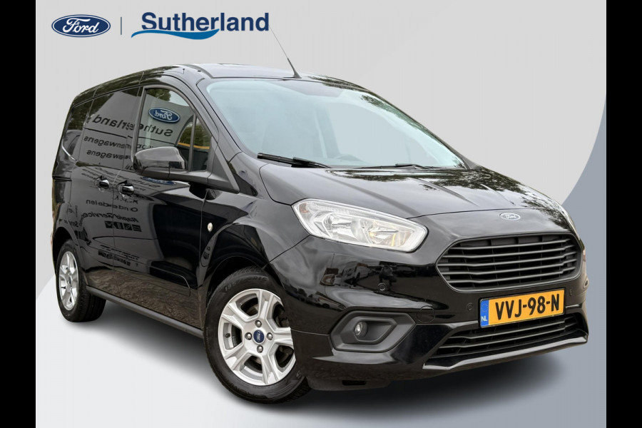 Ford Transit Courier 1.5 TDCI Limited Duratorq S&S | SCI |100pk | Navigatie | Camera | Cruise control | Lichtmetalen velgen | Stoelverwarming | Reservewiel