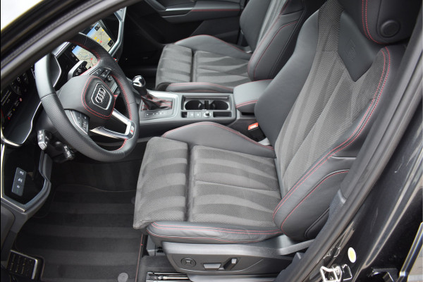Audi Q3 45 TFSI e S-Line 245 Pk SOH 94% Rood Stiksel Leder Matrix Navi Keyless Sonos Camera ACC 20 Inch