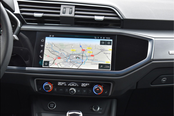 Audi Q3 45 TFSI e S-Line 245 Pk SOH 94% Rood Stiksel Leder Matrix Navi Keyless Sonos Camera ACC 20 Inch