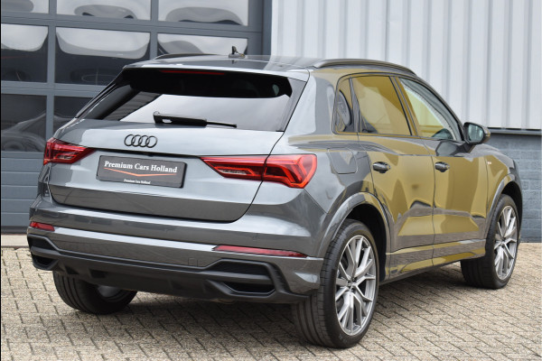 Audi Q3 45 TFSI e S-Line 245 Pk SOH 94% Rood Stiksel Leder Matrix Navi Keyless Sonos Camera ACC 20 Inch