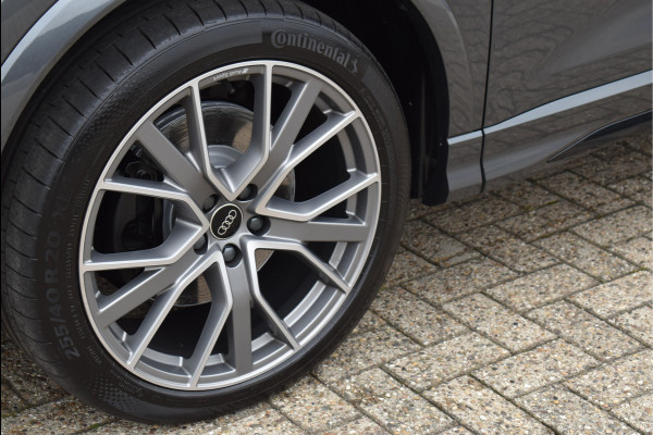 Audi Q3 45 TFSI e S-Line 245 Pk SOH 94% Rood Stiksel Leder Matrix Navi Keyless Sonos Camera ACC 20 Inch
