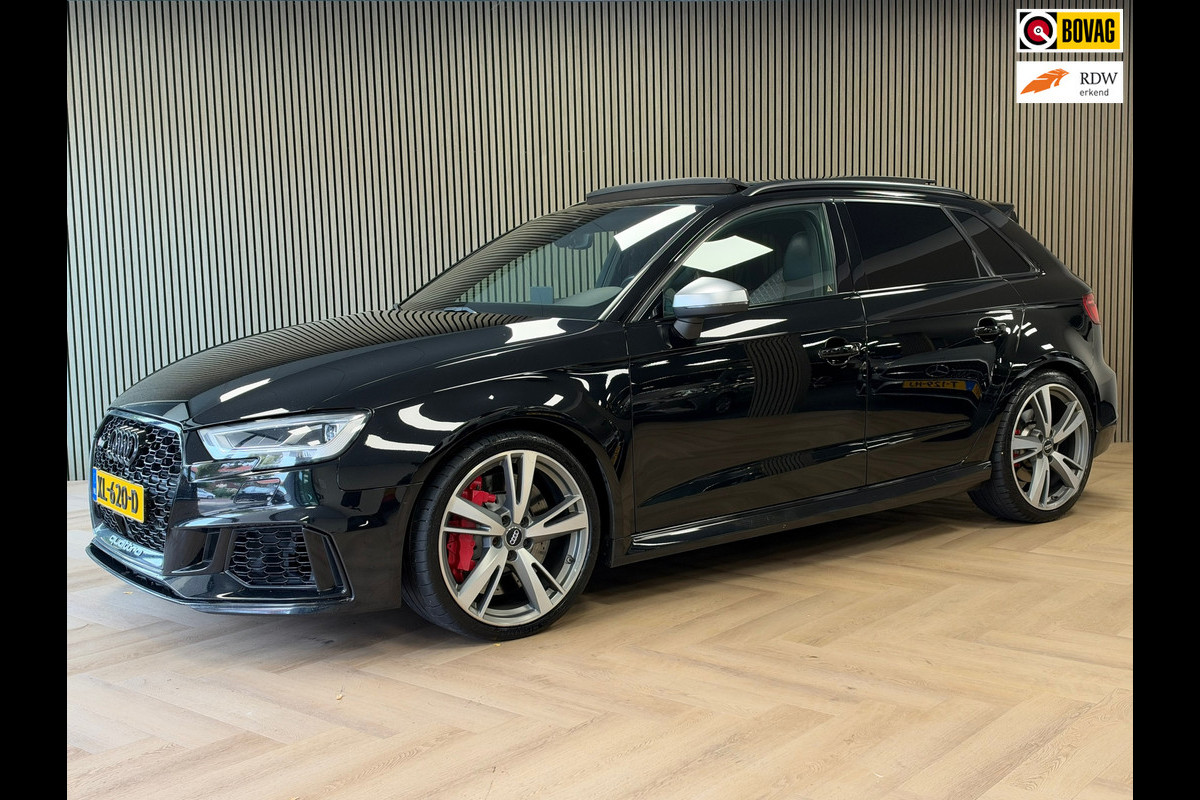 Audi RS 3 SPORTBACK A3 2.5 TFSI 400 PK quattro PANO NAVI CAM ACC CLIMATE CRUISE CarPlay