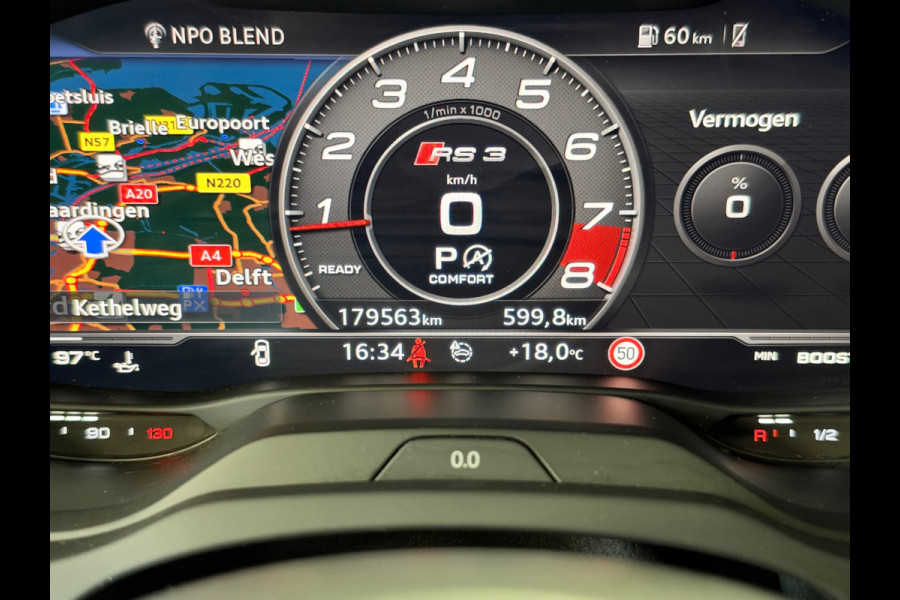 Audi RS 3 SPORTBACK A3 2.5 TFSI 400 PK quattro PANO NAVI CAM ACC CLIMATE CRUISE CarPlay