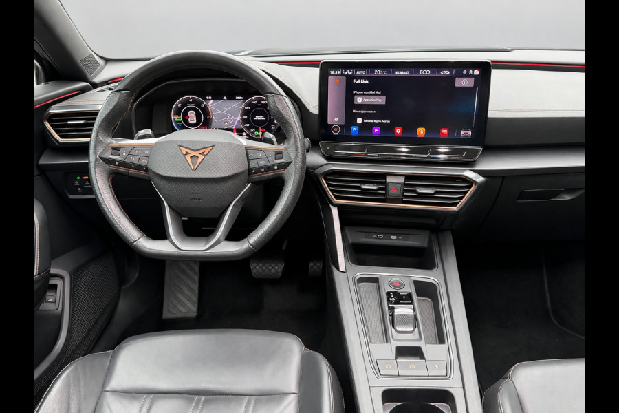 CUPRA Formentor 1.4 e-Hybrid Performance, panoramadak, 360 camera, memory, lederen schaal stoelen, 19 inch,VOL OPTIES