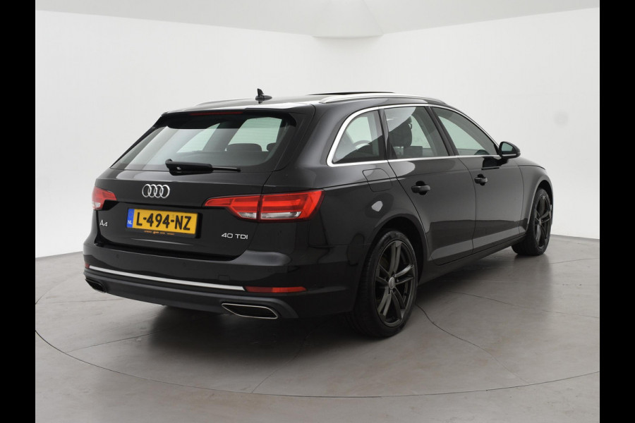 Audi A4 Avant 40 TDI 190 PK AUT. + PANORAMA | AFN. TREKHAAK | LEDER SPORTINTERIEUR | APPLE CARPLAY | STOELVERW.