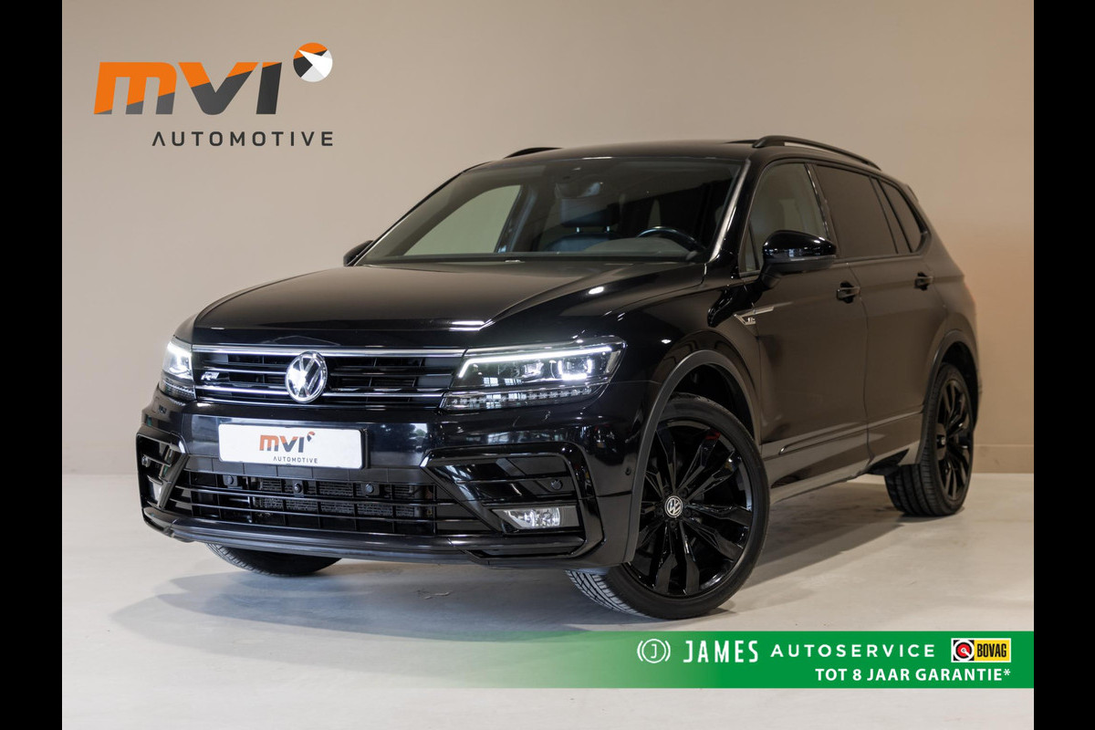 Volkswagen Tiguan Allspace 1.5 TSI 2x R-Line Blackstyle / 150pk / Panorama dak / Rondomzicht camera / Stoelverwarming / Leder /