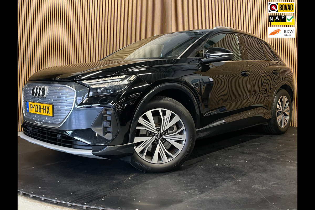 Audi Q4 e-tron 40 77kWh|94% SOH|19''LMV|ACC|APPLE CARPLAY|CLIMATE+CRUISE CONTROL|STOELVERW|NAVI|NL-AUTO|NAP|1e EIGENAAR|INCL. BTW|