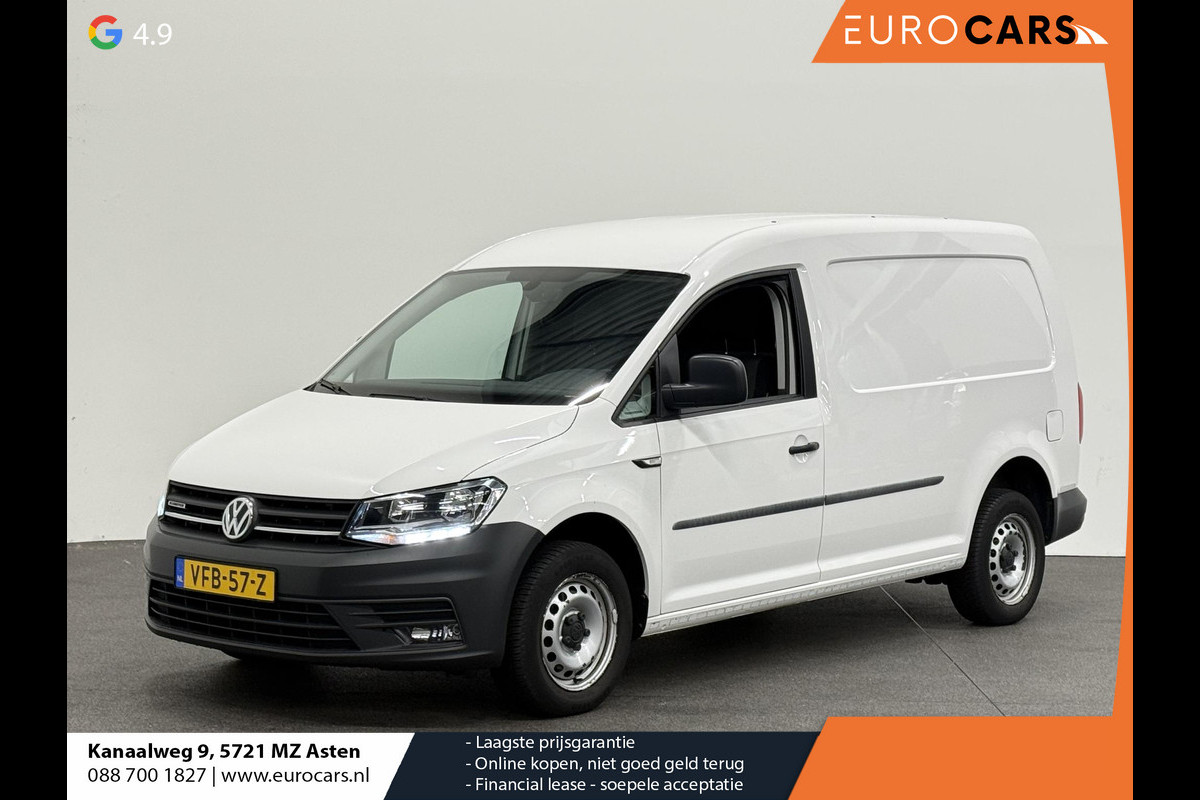 Volkswagen Caddy 1.4 TGI L2H1 EcoFuel Maxi Comfortline Airco Cruise PDC Verwarmbare voorruit Comfortstoelen Alarm Bluetooth Schuifdeur